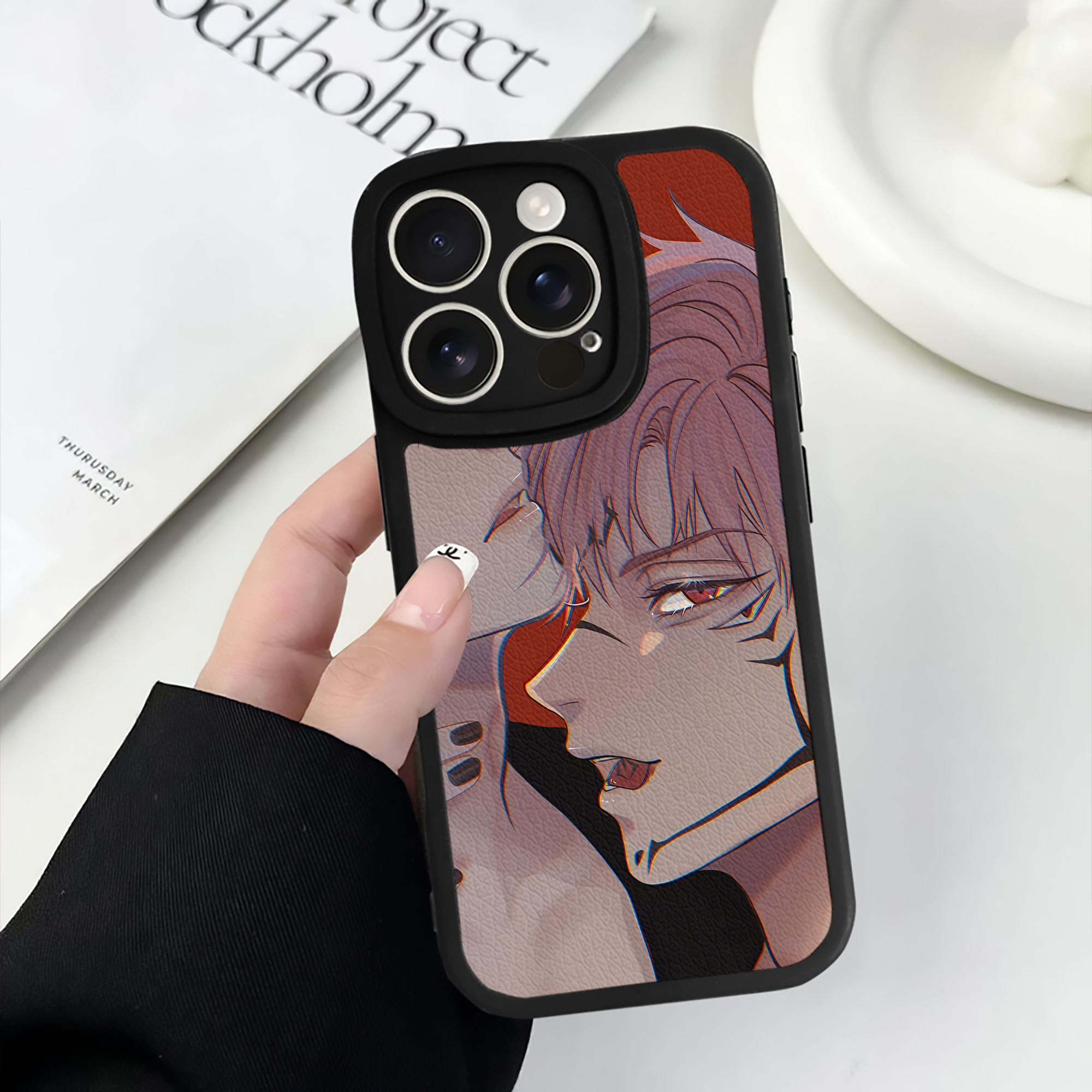 （画像用） SPY×FAMILY间谍家家酒 【iPhone 16シリーズ対応】シリコンスマホケース（レザー調） 材質：シリコン